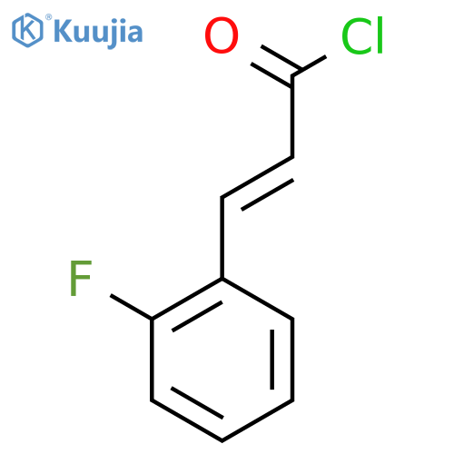 (2E)-3-(2-Fluorophenyl)Acryloyl Chloride structure