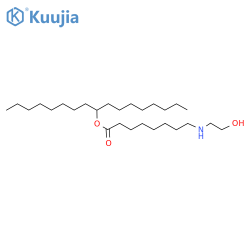 1-Octylnonyl 8-[(2-hydroxyethyl)amino]octanoate structure