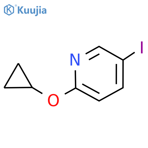 2-Cyclopropoxy-5-iodopyridine structure