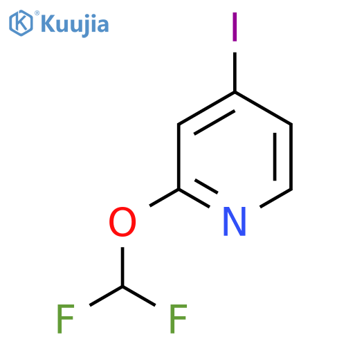 2-(Difluoromethoxy)-4-iodopyridine structure