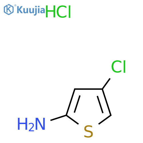 4-Chlorothiophen-2-amine hydrochloride structure