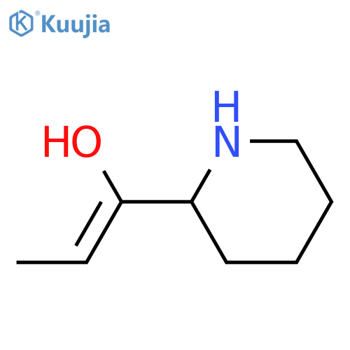 1-(piperidin-2-yl)prop-1-en-1-ol structure