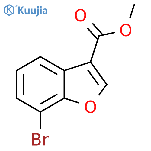 Methyl 7-bromo-1-benzofuran-3-carboxylate structure