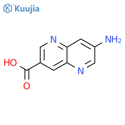 7-Amino-1,5-naphthyridine-3-carboxylic acid structure