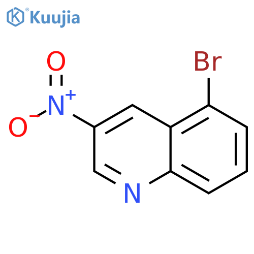 5-bromo-3-nitroquinoline structure