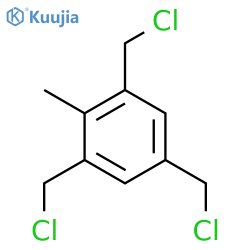 1,3,5-Tris(chloromethyl)-2-methylbenzene structure