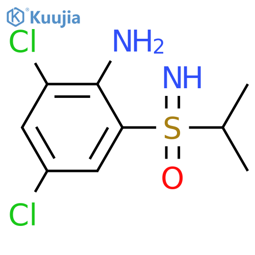 (2-amino-3,5-dichlorophenyl)(imino)(propan-2-yl)-lambda6-sulfanone structure