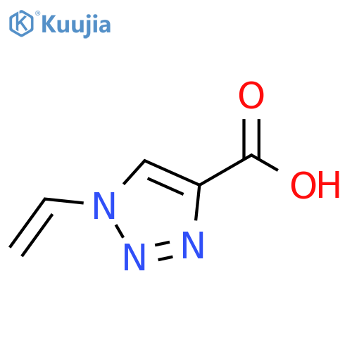 1-ethenyl-1H-1,2,3-triazole-4-carboxylic acid structure