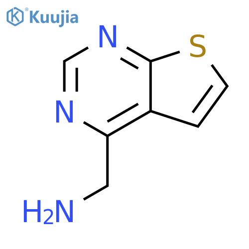 {thieno2,3-dpyrimidin-4-yl}methanamine structure