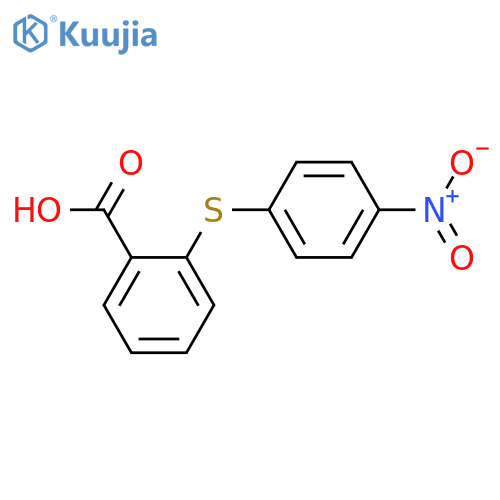 2-(4-Nitrophenylthio)benzoic Acid structure