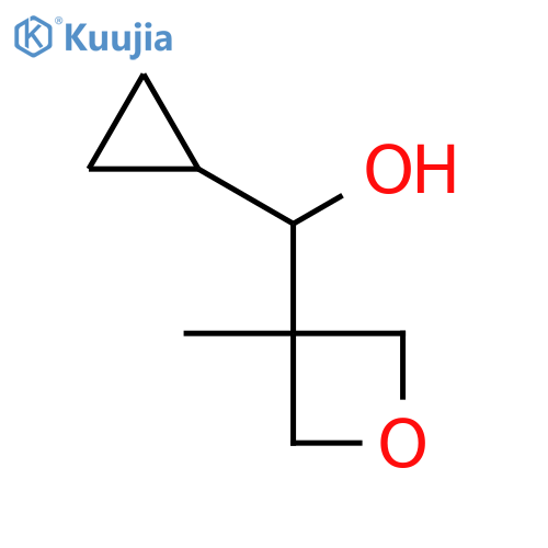 Cyclopropyl(3-methyloxetan-3-yl)methanol structure