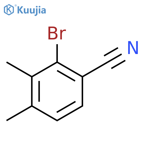2-Bromo-3,4-dimethylbenzonitrile structure
