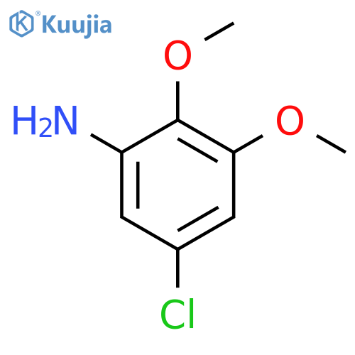 5-chloro-2,3-dimethoxyaniline structure