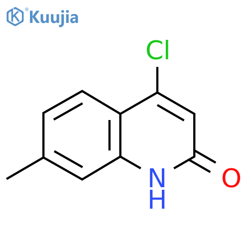 4-Chloro-7-methylquinolin-2-ol structure