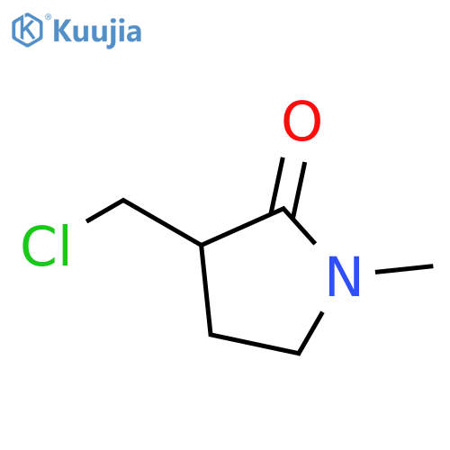 3-(chloromethyl)-1-methylpyrrolidin-2-one structure