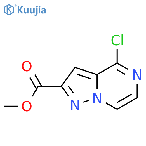 Methyl 4-chloropyrazolo[1,5-a]pyrazine-2-carboxylate structure