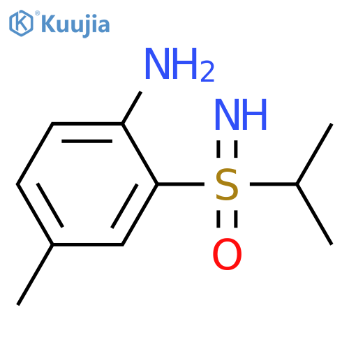 (2-amino-5-methylphenyl)(imino)(propan-2-yl)-lambda6-sulfanone structure