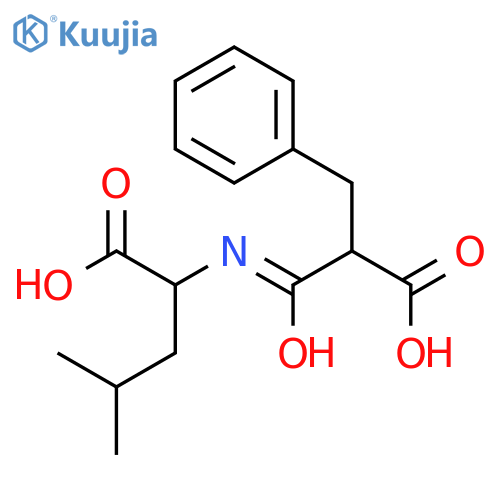 (Rs)-2-Carboxy-3-Phenylpropionyl-Leu-OH structure