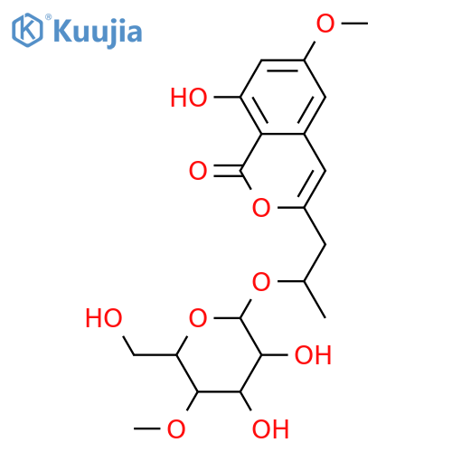 8-Hydroxy-3-(2-hydroxypropyl)-6-methoxy-1H-2-benzopyran-1-one; (S)-form, 2'-O-(4-O-Methyl-β-D-mannopyranoside) structure