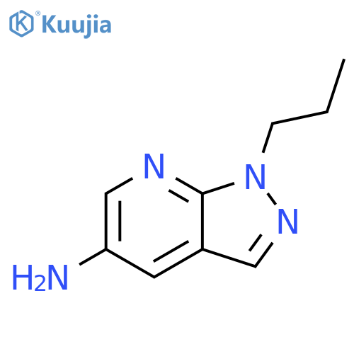 1-Propylpyrazolo[3,4-b]pyridin-5-amine structure
