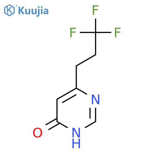 6-(3,3,3-Trifluoropropyl)pyrimidin-4-ol structure