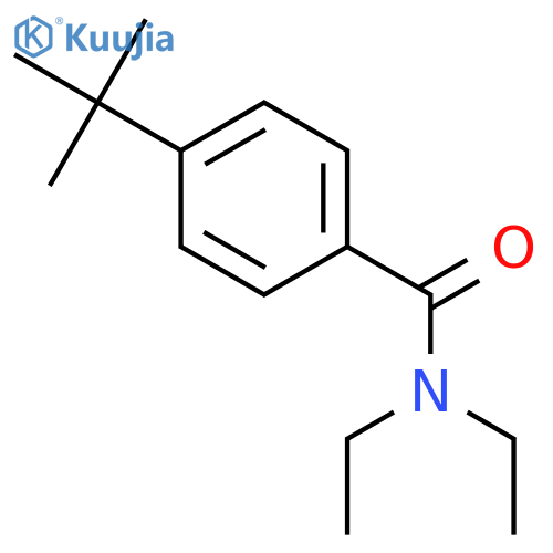 Benzamide,4-(1,1-dimethylethyl)-N,N-diethyl- structure