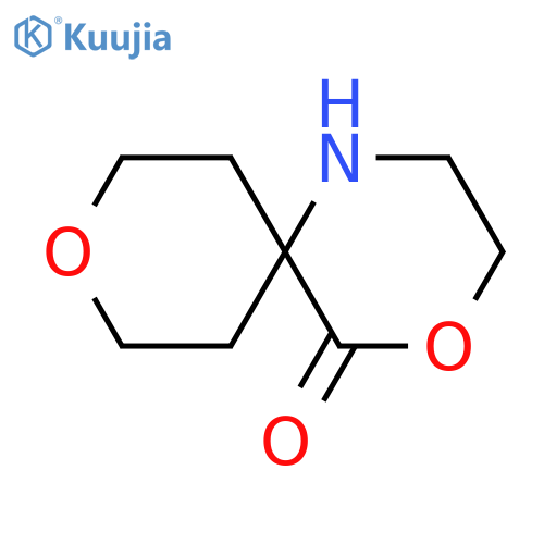 4,9-dioxa-1-azaspiro5.5undecan-5-one structure