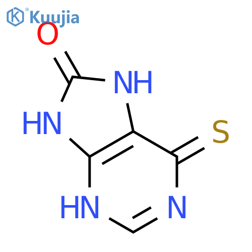 8H-Purin-8-one,1,6,7,9-tetrahydro-6-thioxo- structure