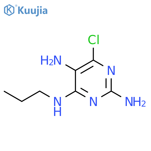 6-chloro-N4-propylpyrimidine-2,4,5-triamine structure