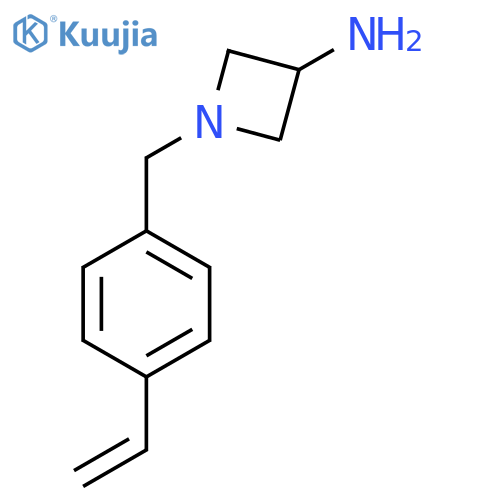 1-(4-Vinylbenzyl)azetidin-3-amine structure