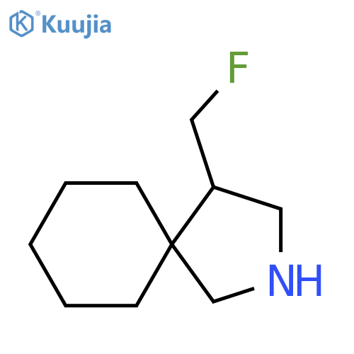 4-(Fluoromethyl)-2-azaspiro[4.5]decane structure