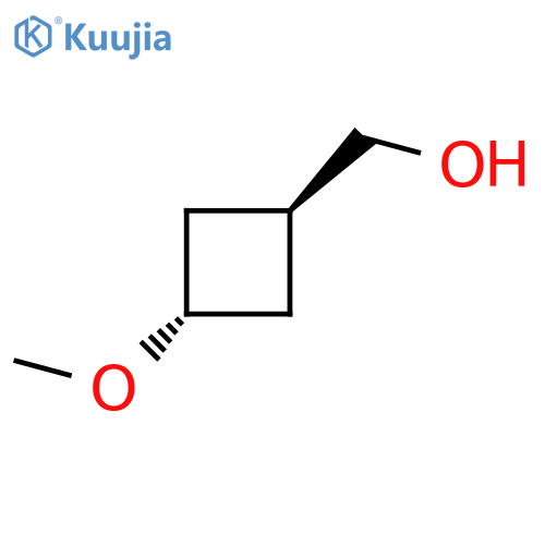 [trans-3-methoxycyclobutyl]methanol structure