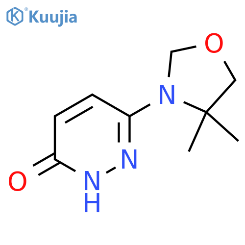 6-(4,4-Dimethyloxazolidin-3-yl)pyridazin-3-ol structure