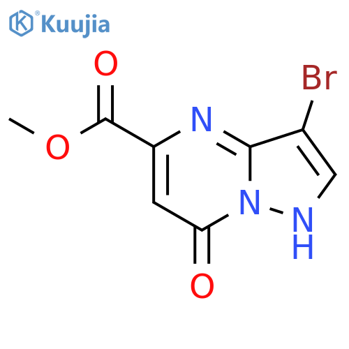 Methyl 3-bromo-7-hydroxypyrazolo[1,5-A]pyrimidine-5-carboxylate structure