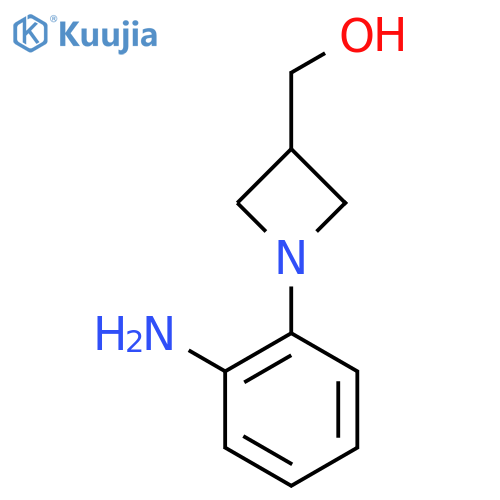 (1-(2-Aminophenyl)azetidin-3-yl)methanol structure