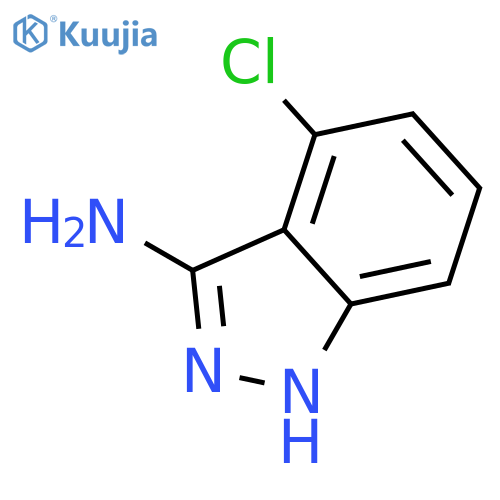 4-Chloro-1H-indazol-3-amine structure