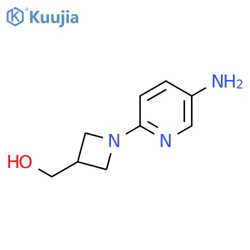 (1-(5-Aminopyridin-2-yl)azetidin-3-yl)methanol structure