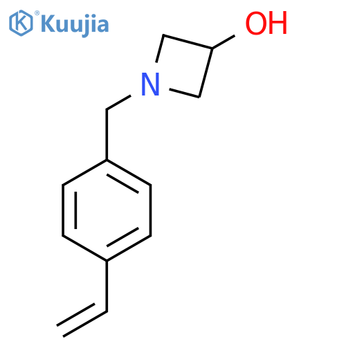 1-(4-Vinylbenzyl)azetidin-3-ol structure