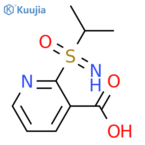 2-imino(oxo)(propan-2-yl)-lambda6-sulfanylpyridine-3-carboxylic acid structure