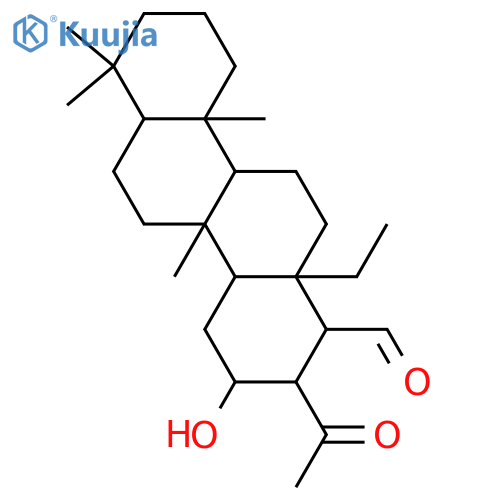 16-Hydroxy-23,24-dimethyl-24-oxo-25-scalaranal; (16β,17βH)-form structure