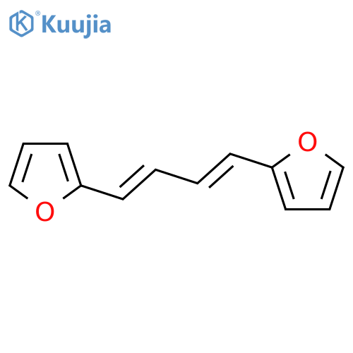 Furan, 2,2'-(1,3-butadiene-1,4-diyl)bis- structure