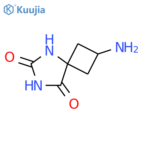 5,7-Diazaspiro[3.4]octane-6,8-dione, 2-amino- structure