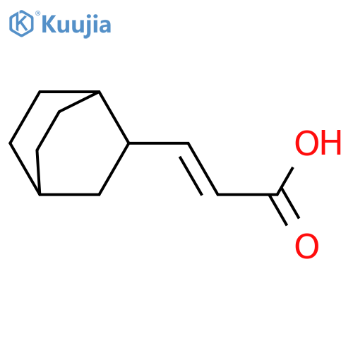 (2E)-3-{bicyclo2.2.2octan-2-yl}prop-2-enoic acid structure