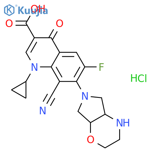 Finafloxacin structure