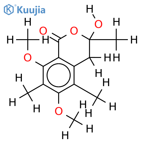 6,8-Di-Me ether- Sclerotinin B structure