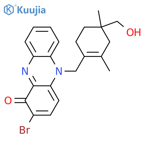Lavanducyanin; 2-Bromo, 19-hydroxy structure