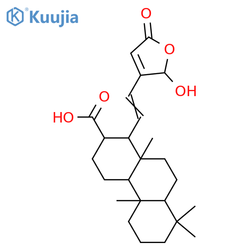 25-Hydroxy-15,17-cheilanthadien-19,25-olid-24-oic acid; (15E,25ξ)-form structure
