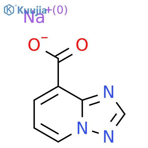 sodium [1,2,4]triazolo[1,5-a]pyridine-8-carboxylate structure