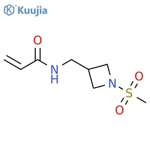 N-[[1-(Methylsulfonyl)-3-azetidinyl]methyl]-2-propenamide structure