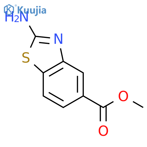 Methyl 2-AminobenzoDthiazole-5-carboxylate structure